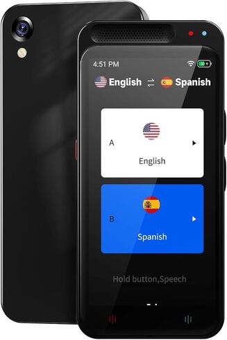 جهاز مترجم اللغات الفوري، مترجم الصور، تعلم ترجمة الصوت والصور، السفر إلى الخارج، التسوق، دعم 138 لغة in Kuwait