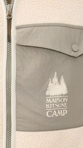 Maison Kitsuné Men's Casual Fleece Jacket in Saudi Arabia