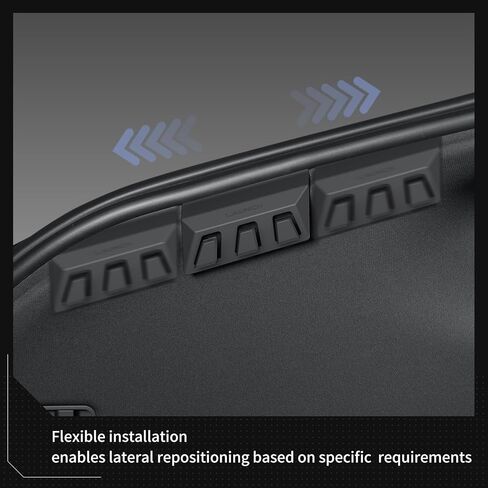 LUCKEASY 2PC Trunk Hook for Tesla Model Y Juniper 2025 2026 Grocery Bag Hook Trunk Organizer Car Interior Accessories ABS Black in Saudi Arabia