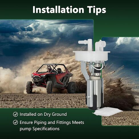 Fuel Pump Assembly for Polaris RZR 170 EFI 2015-2025 Replaces OE# 0455041 in Saudi Arabia