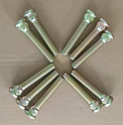 10pcs Extended Wheel Stud Studs M12x1.5 2.6 in. Length 0.558 in. Knurl 14.2mm Replacement for IS300 LS400, Tacoma Camry in Saudi Arabia