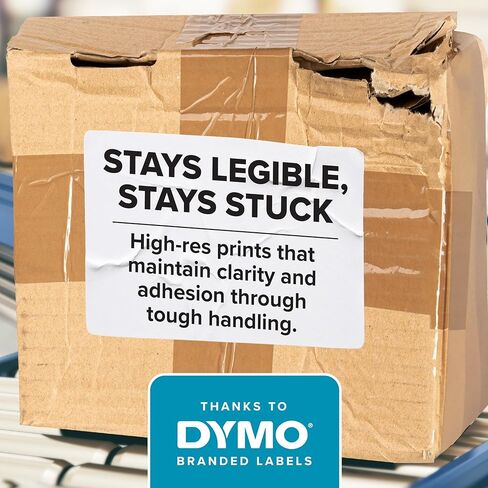 DYMO®-Branded LabelWriter Mailing Address Labels for LabelWriter Label Printers, White, 1-1/8" x 3-1/2", 6 Rolls of 350 (2100 Total) in Saudi Arabia