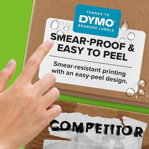 DYMO®-Branded LabelWriter Mailing Address Labels for LabelWriter Label Printers, White, 1-1/8" x 3-1/2", 6 Rolls of 350 (2100 Total) in Saudi Arabia