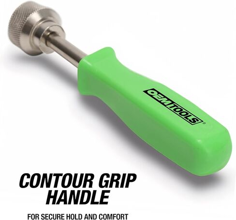 OEMTOOLS 25056 Drum Brake Spring Tool, Drum Brake Tool Removes and Installs Brake Springs and Washers, Fits 5/8" to 7/8", S-2 Steel, Contour Grip Handle Brake Tools in Kuwait