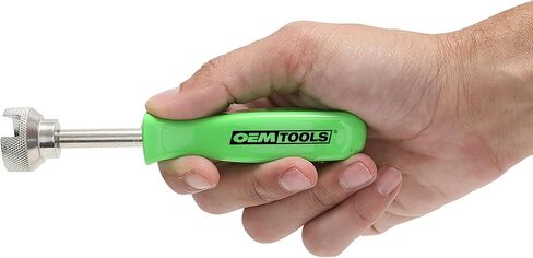 OEMTOOLS 25056 Drum Brake Spring Tool, Drum Brake Tool Removes and Installs Brake Springs and Washers, Fits 5/8" to 7/8", S-2 Steel, Contour Grip Handle Brake Tools in Kuwait