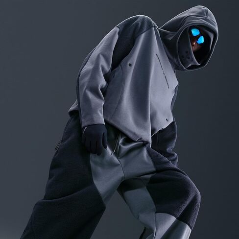 Nike Tech Boreas Men's Knit Open-Hem Pants (Thunder Blue/Obsidian/Black) in Saudi Arabia