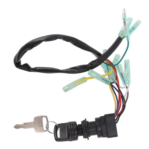 703-82510-43 Ignition Switch Key Assy Reliable Connection for Lingxuan Outboard Motor Lightweight and Durable for Factory Workers in Saudi Arabia