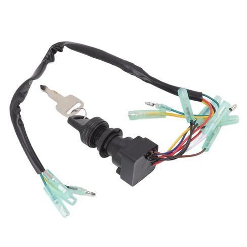 703-82510-43 Ignition Switch Key Assy Reliable Connection for Lingxuan Outboard Motor Lightweight and Durable for Factory Workers in Saudi Arabia