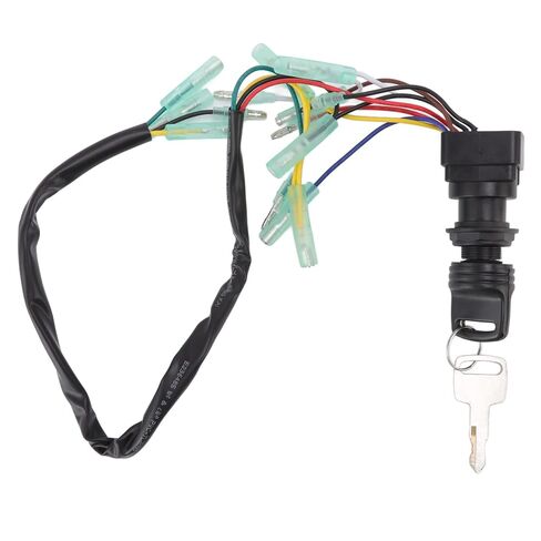 703-82510-43 Ignition Switch Key Assy Reliable Connection for Lingxuan Outboard Motor Lightweight and Durable for Factory Workers in Saudi Arabia