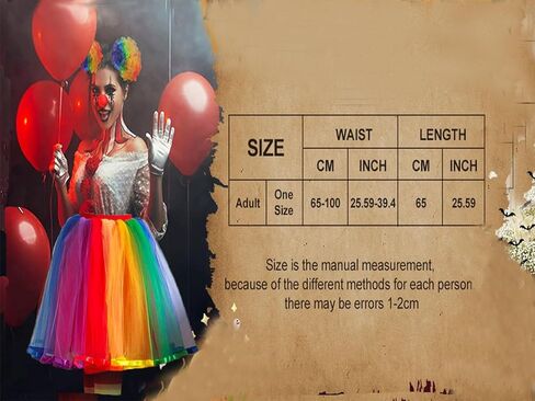 Womens Skirts Tutu Colorful Tulle Skirts Halloween Costumes Tutu Layered Tulle Dress in Saudi Arabia