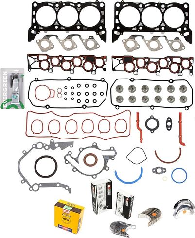 Evergreen SA-5494167836-7 Engine Re-Ring Kit Fit 99-03 Ford Winstar V6 3.8L Vin 4 OHV in Saudi Arabia