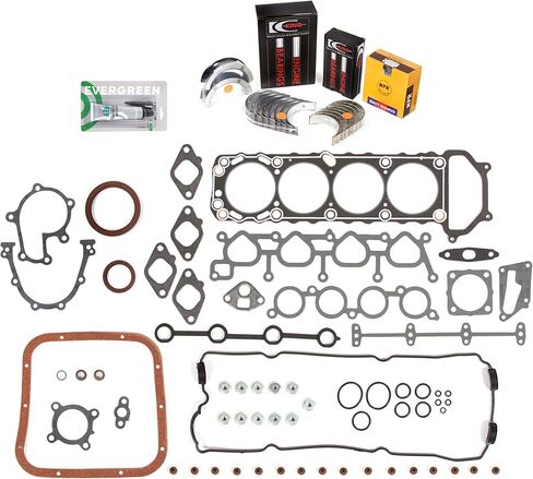 Evergreen SA-5494168543-2 Full Gasket Set Bearings Rings Fit 93-97 Nissan Altima KA24DE in Saudi Arabia