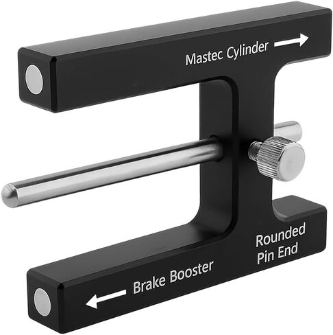 Car Brake Booster Adjustment Tool, Magnet Design Aluminum Vehicle Master Cylinder Push Rod Length Gauge, Automotive Brake Booster Pedal Depressor Tool, Universal for SUV, Truck, RV in Saudi Arabia