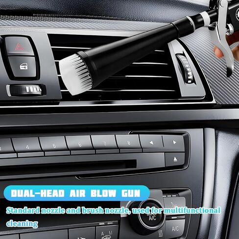 Tornado Car Cleaning Gun, High Pressure Vehicle Dryer Air Blow Gun, Quickly Blowing Out Automotive Detailing Supplies Cleaner Kit, Universal for SUV Automobile Truck in Saudi Arabia