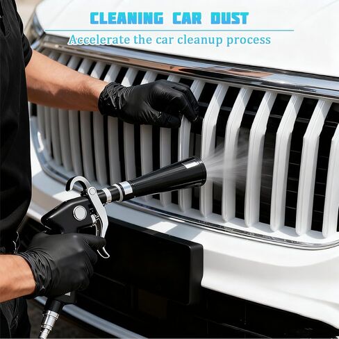 Tornado Car Cleaning Gun, High Pressure Vehicle Dryer Air Blow Gun, Quickly Blowing Out Automotive Detailing Supplies Cleaner Kit, Universal for SUV Automobile Truck in Saudi Arabia