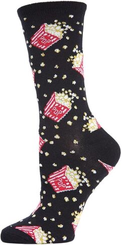 MeMoi Popcorn Bamboo Blend Crew Socks in Kuwait