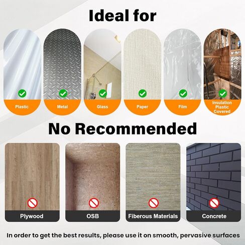 Zhenx 12 Pack, Vapor Barrier Tape, Vapor Barrier Seam Tape, Insulation Tape 4" Wide x 180' Long, PE Seal Tape 9 mm, for Crawlspaces Barriers Seal and Seam Insulation Repairs & Plastic Liners in Saudi Arabia
