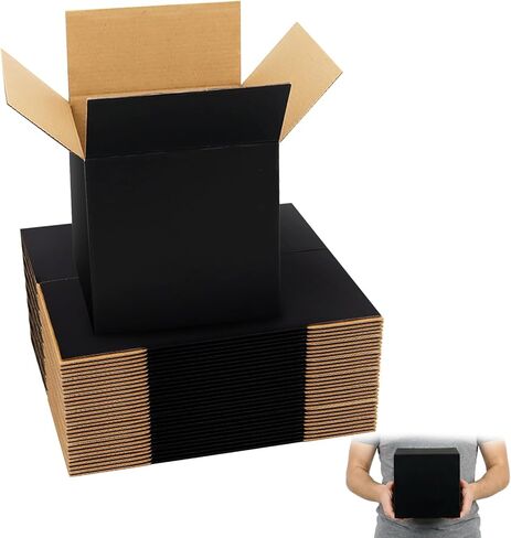صناديق شحن وردية مقاس 11 × 6 × 6 بوصات، 30 عبوة من صناديق الورق المقوى المموج، صناديق تغليف بريدية لتعبئة بريد الأعمال الصغيرة in Kuwait