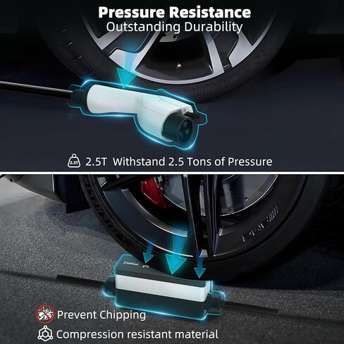 شاحن EV المستوى 2 40 أمبير 9.6 كيلو واط 240 فولت شاحن EV المستوى 2 مع شاشة LED ذكية، 14/24/32/40 أمبير، مؤقت تأخير 8 ساعات، شاحن سيارة كهربائي 25 قدم مع حقيبة NEMA 14-50P J1772 Evs in Kuwait
