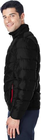 Spyder Men's Pelmo Insulated Puffer Jacket 2XL BLACK/ RED in Saudi Arabia