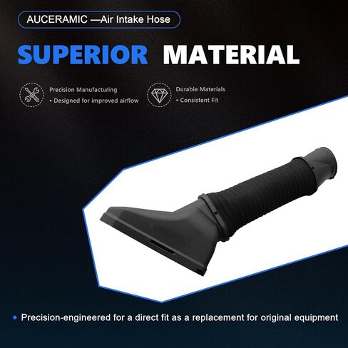 AUCERAMIC Left and Right Air Intake Hose Fit for Mercedes-Benz S550 S63 AMG 4.7L 5.5L 2014-2017 Replace# 2780904982, 2780905082, A2780904982, A2780905082 in Saudi Arabia
