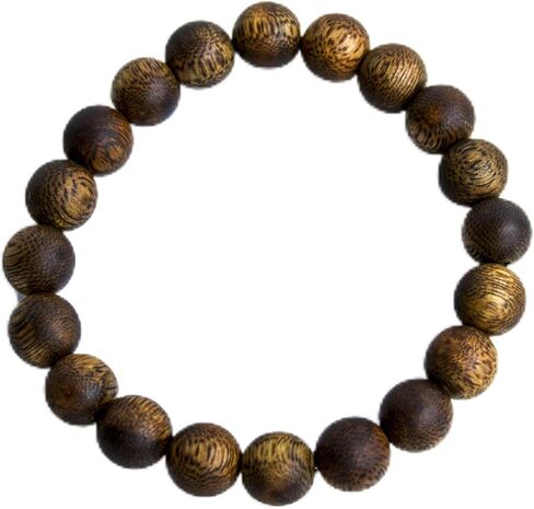 Luxury Chinese Kynam Agarwood Bracelet - Permanent Unique & Complex Fragrance, Perfect for Personal Wear & Gifting (10, Millimeters) in Saudi Arabia