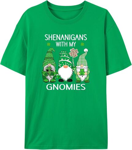 تي شيرت Lucky Charm لعيد القديس باتريك - تي شيرت برسومات Lucky The Leprechaun عتيقة 100% قطن in Kuwait