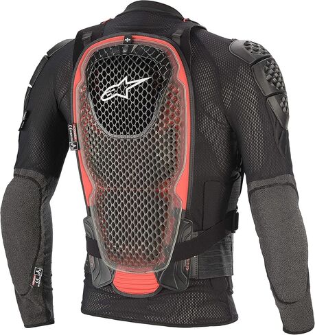 Alpinestars 6506520-13 Bionic Tech V2 Protection Jacket, Black/Red, X-Large in Saudi Arabia