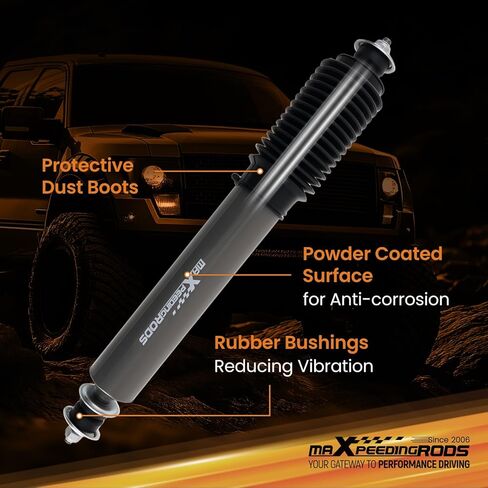 مثبت التوجيه maxpeedingrods لـ 1980-1996 Ford Bronco F-150 F-250 F-350، إصدار G1 in Kuwait