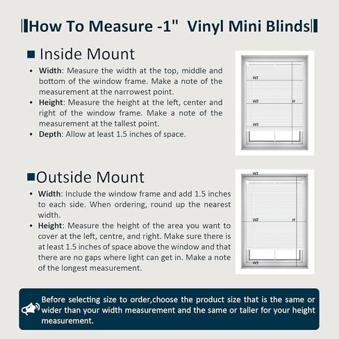 BLINDLY Home Wireless Light Filter 1 "ستائر فينيل صغيرة للنوافذ، ستائر النوافذ الأفقية للمنزل، ظلال لاسلكية للنوافذ الداخلية والخارجية، 24 بوصة عرض × 48 بوصة طول، أبيض in Saudi Arabia