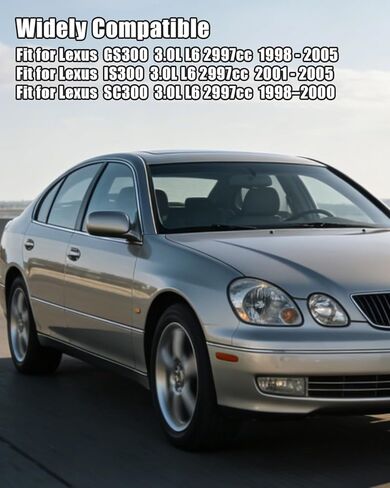 مجموعة حشية غطاء صمام المحرك متوافقة مع لكزس GS300 IS300 SC300 3.0L L6 2997cc استبدال VS50660R S50476، قطعتان in Saudi Arabia