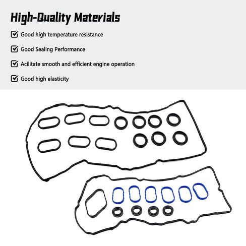 Valve Cover Gasket Set Fit for Ford Expedition 2018-2022 F-150 2017-2020 Lincoln Navigator 2018-2023 3.5L, Replace VS50973 VS50993R HL3Z-6584-A ML3Z-6584-G HL3Z6584A in Saudi Arabia