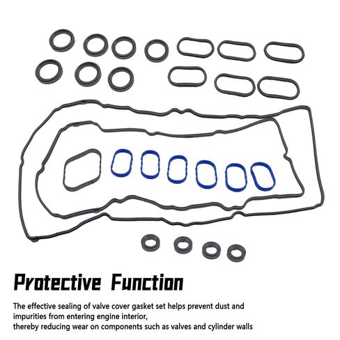 Valve Cover Gasket Set Fit for Ford Expedition 2018-2022 F-150 2017-2020 Lincoln Navigator 2018-2023 3.5L, Replace VS50973 VS50993R HL3Z-6584-A ML3Z-6584-G HL3Z6584A in Saudi Arabia