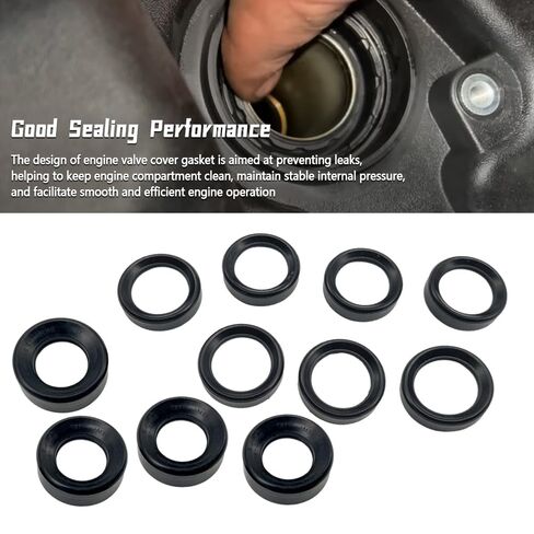 Valve Cover Gasket Set Fit for Ford Expedition 2018-2022 F-150 2017-2020 Lincoln Navigator 2018-2023 3.5L, Replace VS50973 VS50993R HL3Z-6584-A ML3Z-6584-G HL3Z6584A in Saudi Arabia