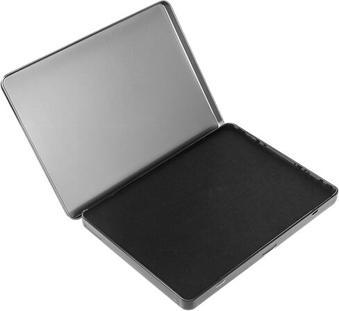 Black Stamp Pad, 6 x 4 Inch Large Stamp Pads, Premium Stamps Ink Pad for Office and Crafting in Saudi Arabia