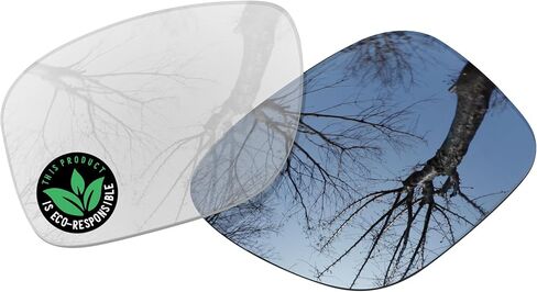 Raydi Polycarbonate Replacement Lenses for RayBan Meta Wayfarer RW4006 50mm Sunglasses - Silver Titanium Photochromic - Non - Polarized in Saudi Arabia