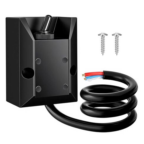 تبديل التبديل 12V 30A SPST 2 دبوس مقاوم للماء البحرية الصف الثقيلة على إيقاف التبديل مع غطاء الحذاء و 2FT قبل السلكية للسيارات قارب شاحنة RV in Kuwait