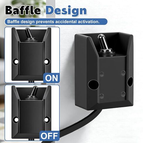 تبديل التبديل 12V 30A SPST 2 دبوس مقاوم للماء البحرية الصف الثقيلة على إيقاف التبديل مع غطاء الحذاء و 2FT قبل السلكية للسيارات قارب شاحنة RV in Kuwait