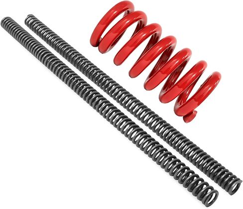 مجموعة الشوكة الأمامية والخلفية تناسب XR100R CRF100F CRF125FB عجلة كبيرة 1987-2004، نوابض دراجة نارية شديدة التحمل in Saudi Arabia