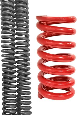 مجموعة الشوكة الأمامية والخلفية تناسب XR100R CRF100F CRF125FB عجلة كبيرة 1987-2004، نوابض دراجة نارية شديدة التحمل in Saudi Arabia