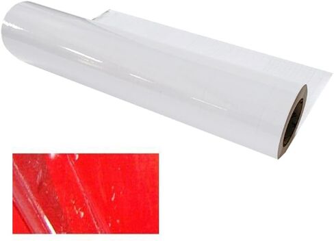 INTBUYING 0.69x54Yard 2Mil Thickness Glossy UV Luster Vinyl Cold Laminating Film 25inchx164ft for Laminator Machine Usage in Saudi Arabia