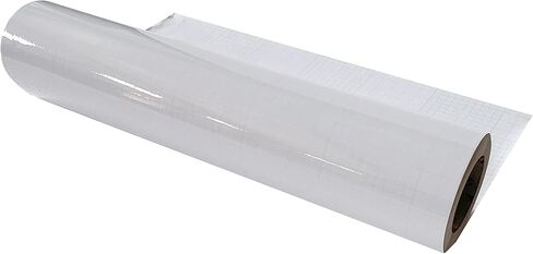 INTBUYING 0.69x54Yard 2Mil Thickness Glossy UV Luster Vinyl Cold Laminating Film 25inchx164ft for Laminator Machine Usage in Saudi Arabia
