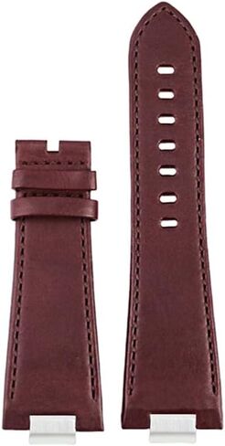 حزام ساعة جلدي بديل سريع الفك لـ Tissot PRX Super Player 1853 (الموديل: T137407A، T137410A) - نمط ذكر، مع فتحة محدبة in Kuwait