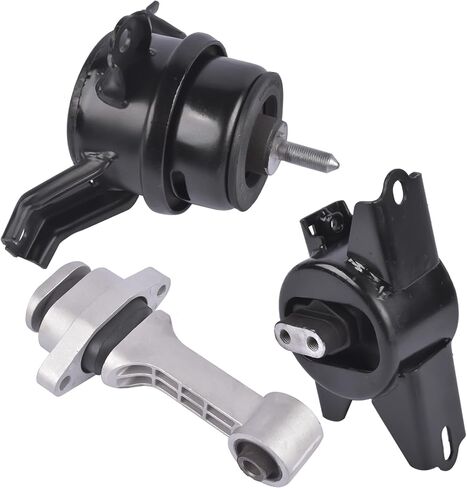 GELUOXI Bracket Motor & Trans Mount 3pc Replacement for Kia Soul 1.6L 2.0L 2010-2011 Auto Transmission A7190 A71020 in Saudi Arabia