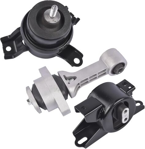 GELUOXI Bracket Motor & Trans Mount 3pc Replacement for Kia Soul 1.6L 2.0L 2010-2011 Auto Transmission A7190 A71020 in Saudi Arabia