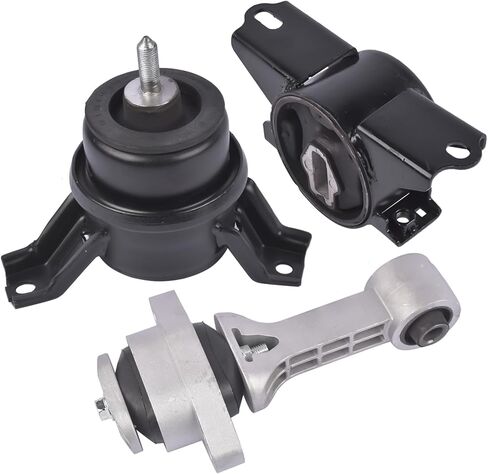GELUOXI Bracket Motor & Trans Mount 3pc Replacement for Kia Soul 1.6L 2.0L 2010-2011 Auto Transmission A7190 A71020 in Saudi Arabia