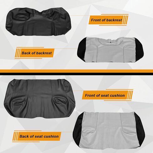 Seat Cover Replacement for 2009-2014 Polaris Ranger 800 XP 800XP XP800 XP700 700, Thickness Waterproof Lower Bottom UTV Seat Cover in Saudi Arabia