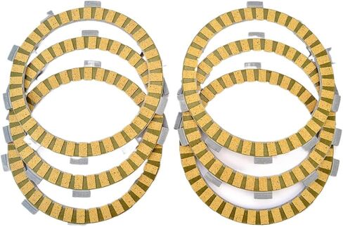 5MP1632100 Friction Clutch Disc Plates Compatible with XT225 XT225WE Serow IT175 Racer MX125C YZ175 YZ175C YZ125H for 5371632100 Aftermarket Replacement in Saudi Arabia