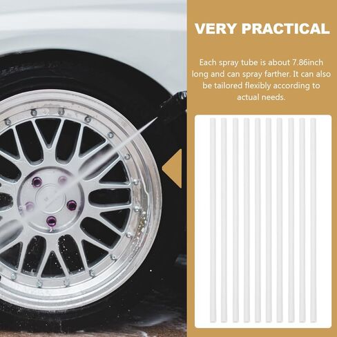10Pcs Thin Spray can Replacement Straws Flexible Aerosol can Tubes for Precise Spray in Automotive Repair and Household Use in Saudi Arabia