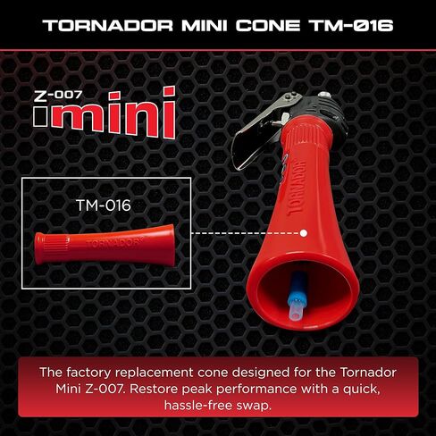 تورنادور TM-016 بديل مخروطي صغير لـ Z-007 | قطع غيار المصنع | تصميم متين بمسمار | يحافظ على تدفق الهواء والأداء | مثالية لتفاصيل السيارات in Kuwait